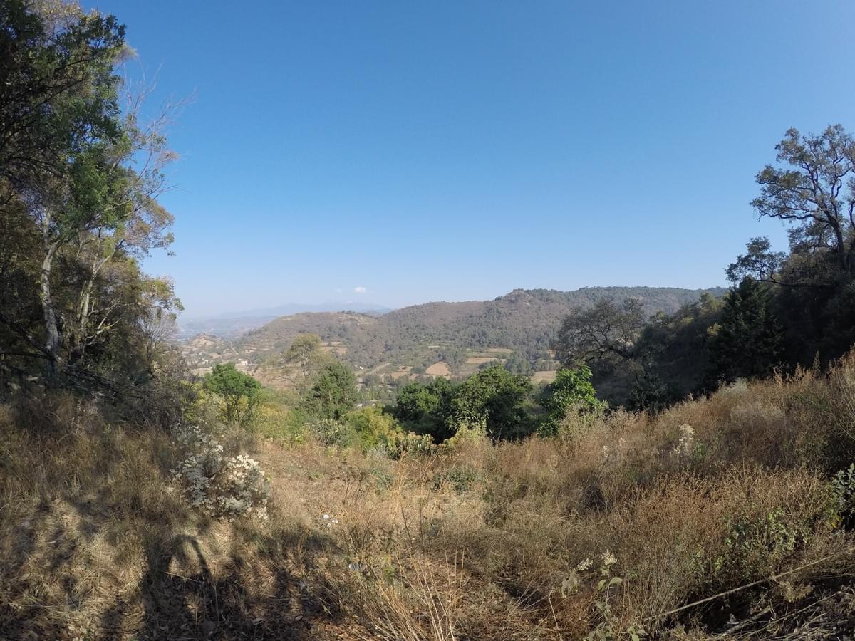 Una de las partes mas altas en la subida Una de las partes mas altas en la subida