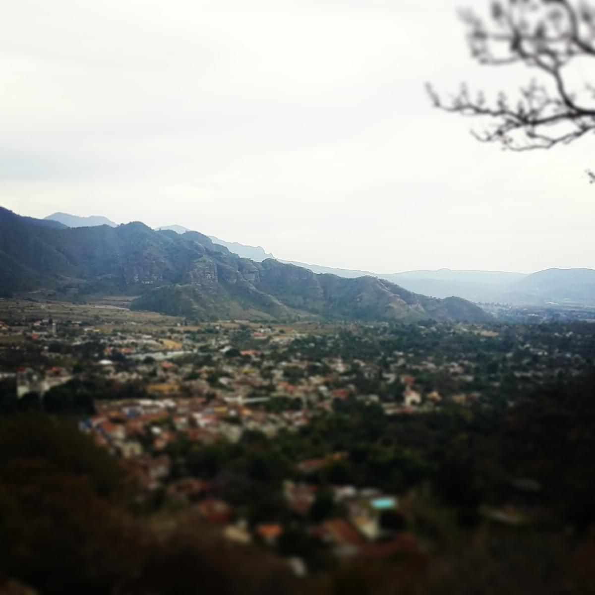 Vista de Malinaco desde la Montaña Vista de Malinaco desde la Montaña