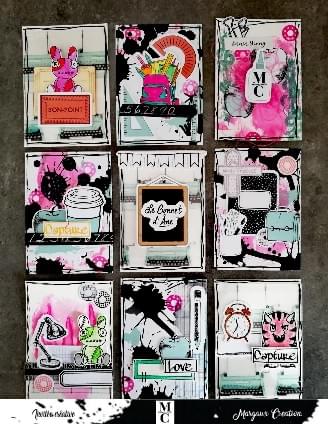 Margaux creation en BOX - box bi-mensuel - scrapbooking Française Margaux creation en BOX - box bi-mensuel - scrapbooking Française