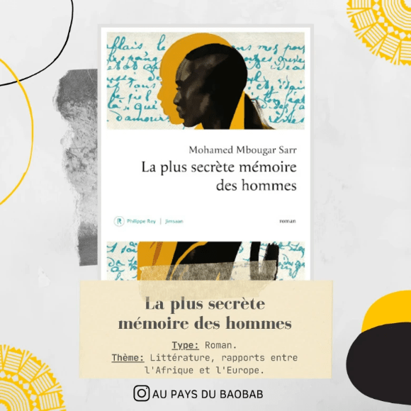 La plus secrète mémoire des hommes - Mohamed Mbougar Sarr La plus secrète mémoire des hommes - Mohamed Mbougar Sarr