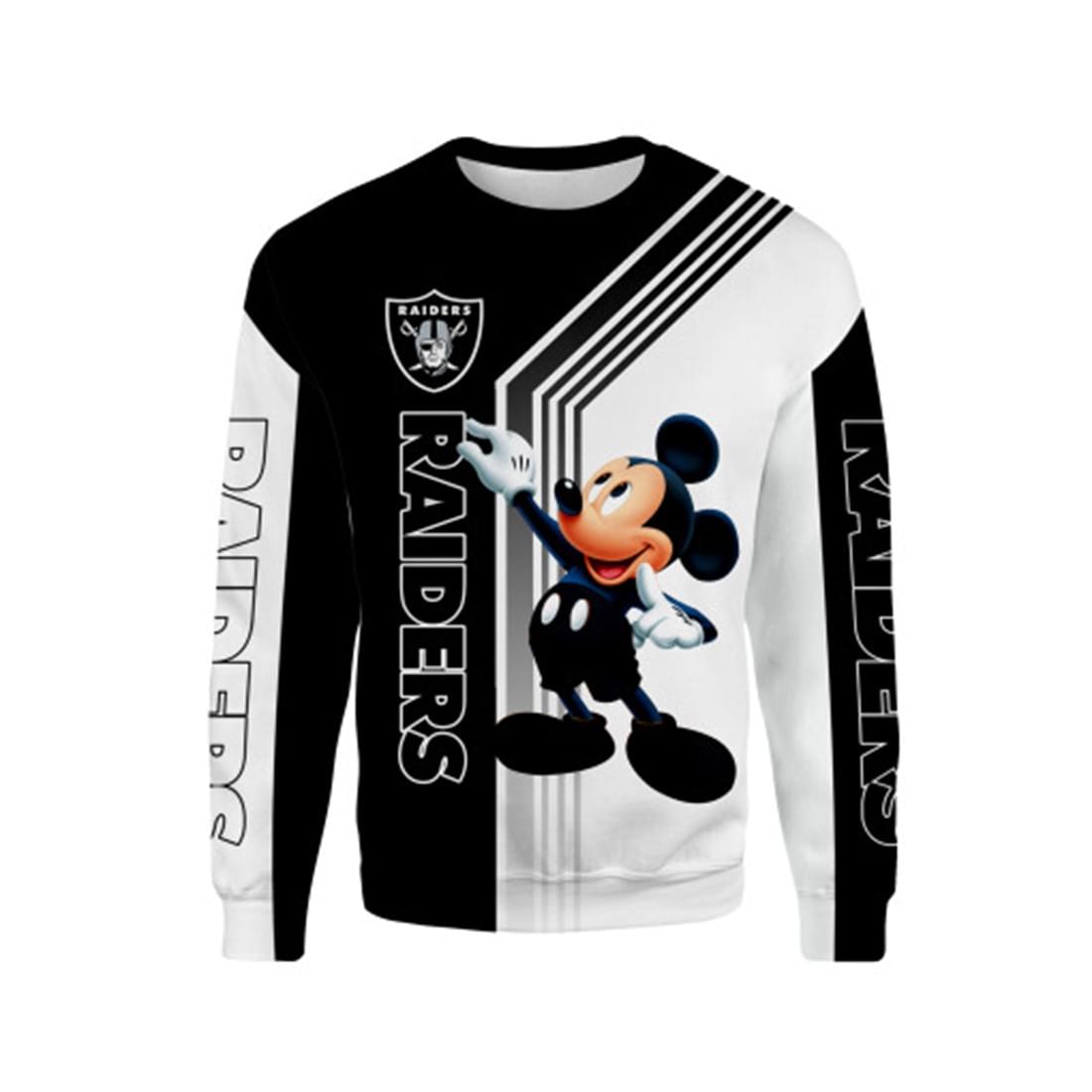 raiders mickey mouse shirt