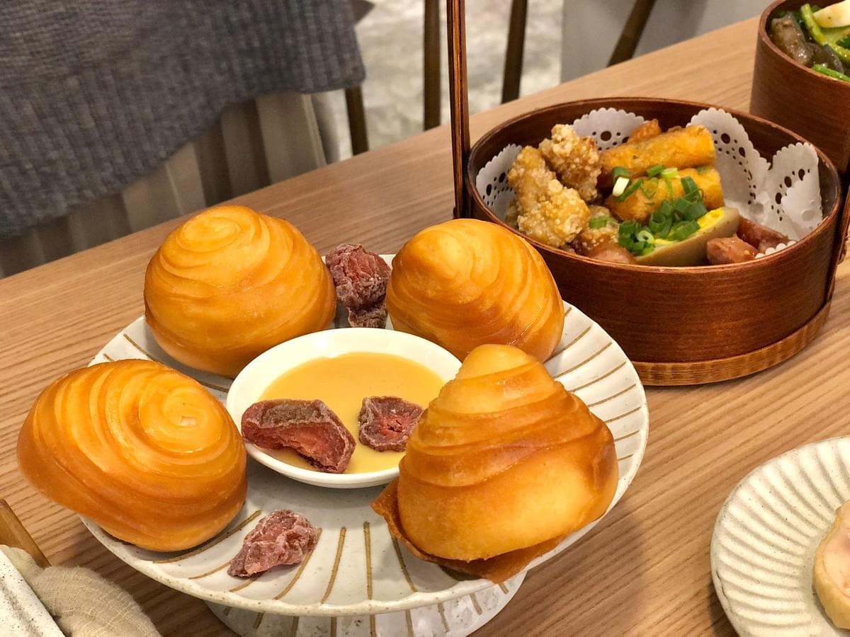 好食圓滿精緻熱茶套餐:老爺爺螺絲卷 好食圓滿精緻熱茶套餐:老爺爺螺絲卷