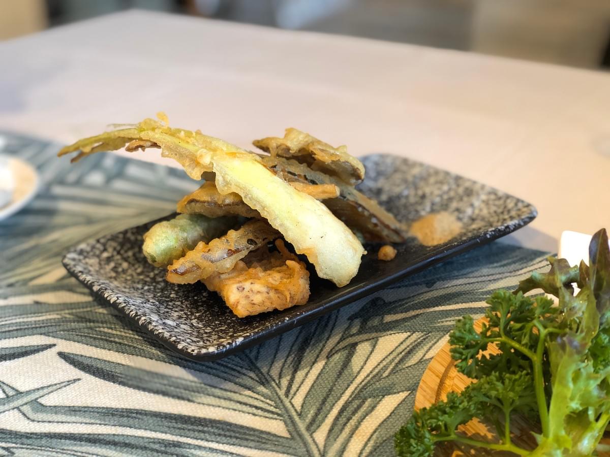 清境來福居民宿無菜料理|酥炸鮮蔬 清境來福居民宿無菜料理|酥炸鮮蔬