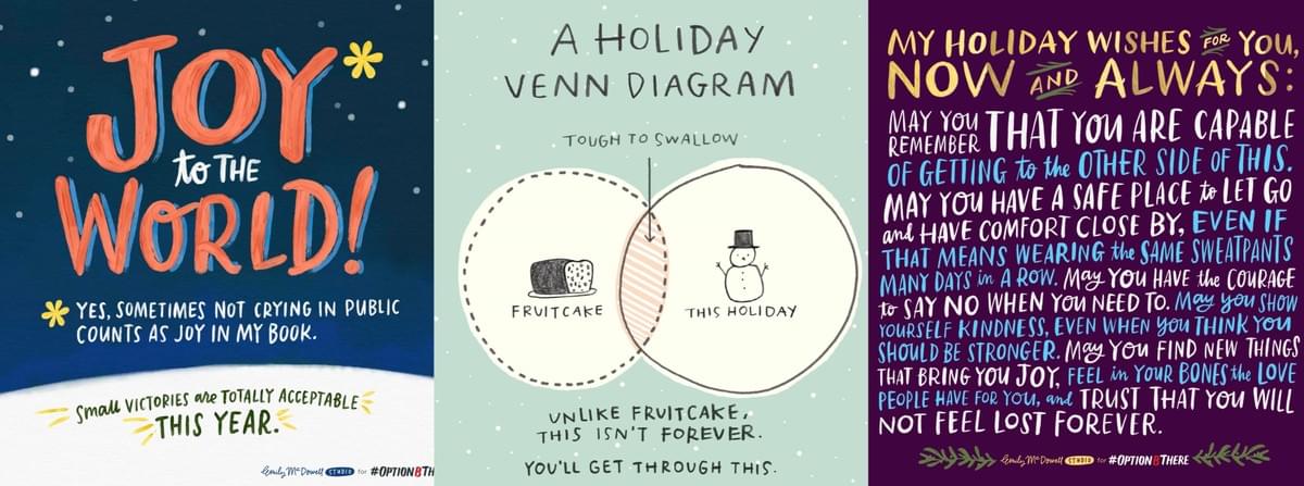 Option B Holiday Cards Option B Holiday Cards