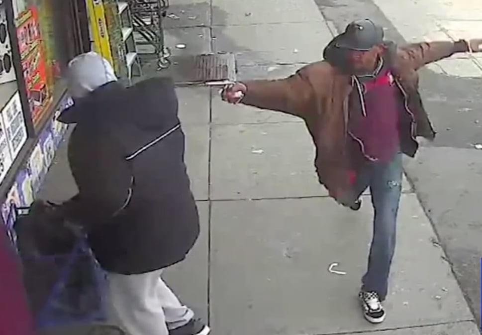 Saheed using the pipe to horseplay with community members. If the NYPD released the video Saheed would be seen using the pipe to tap rather than pose as a firearm. Saheed using the pipe to horseplay with community members. If the NYPD released the video Saheed would be seen using the pipe to tap rather than pose as a firearm.
