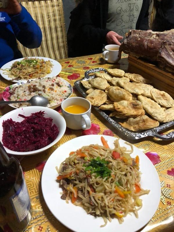 Mongolian food Mongolian food