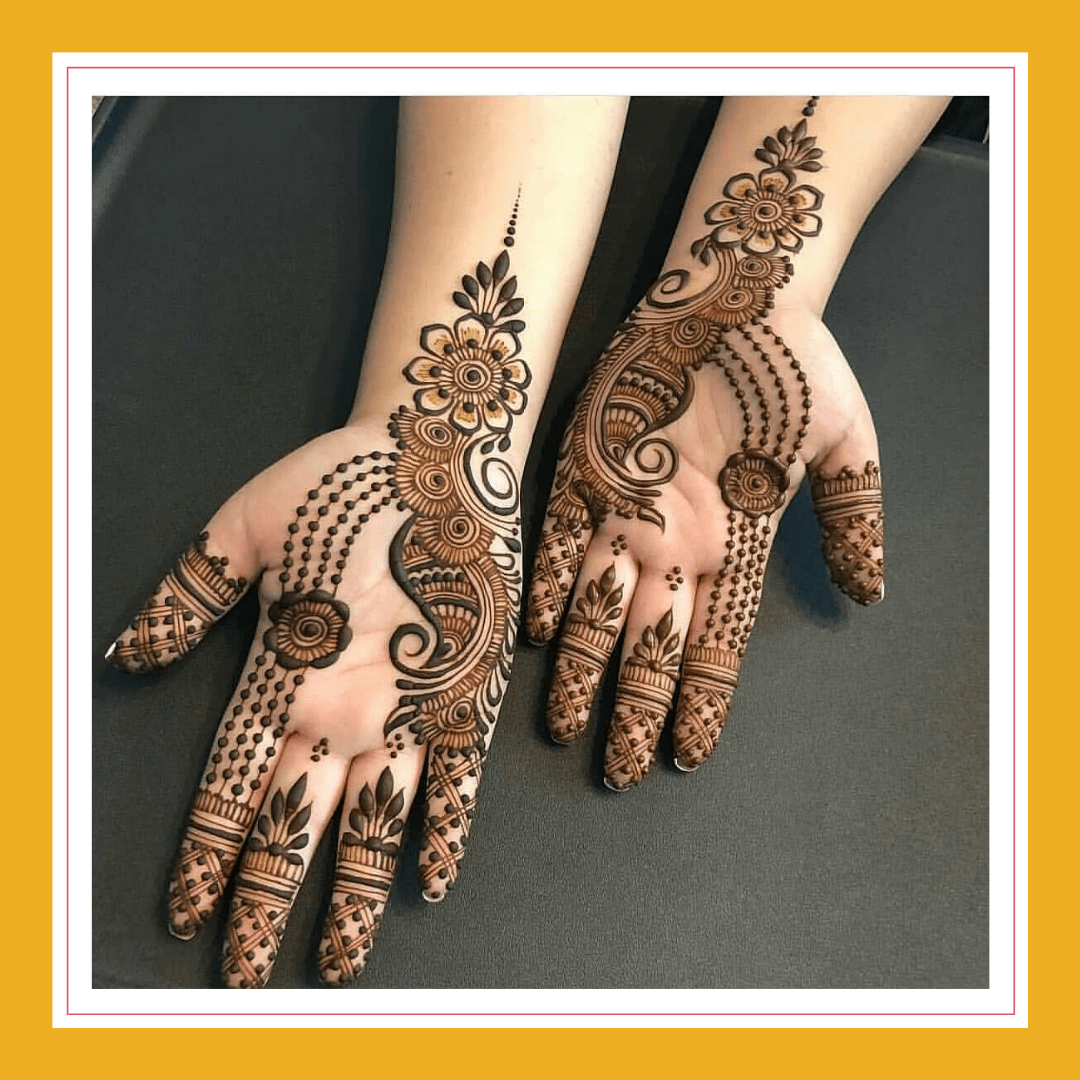 Mehandi Design For Wedding Party Simple Mehndi Design There are a lot of wedding beliefs from different nations. simple mehndi design