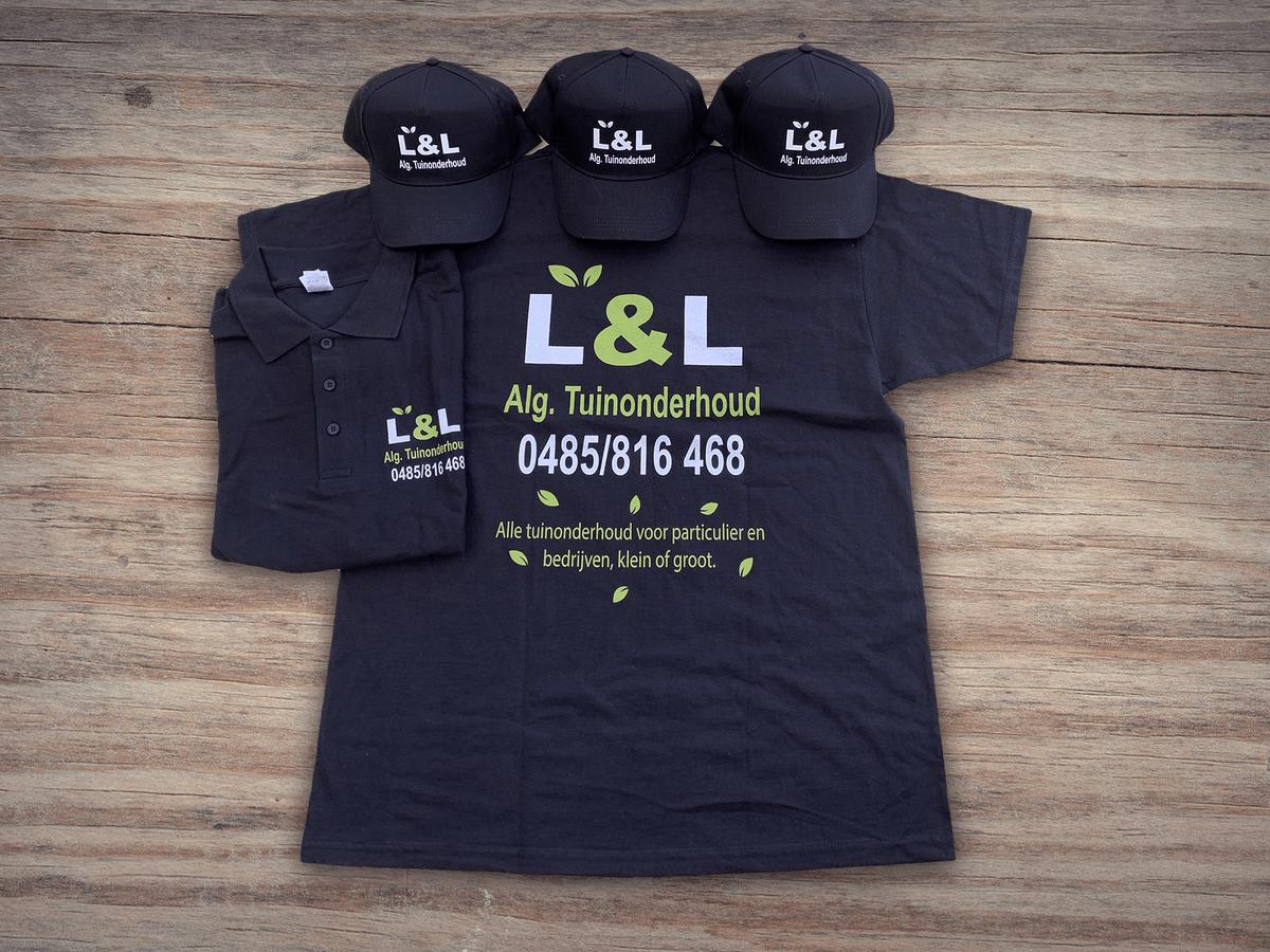 Bedrijfskleding voor L&L Tuinonderhoud Bedrijfskleding voor L&L Tuinonderhoud