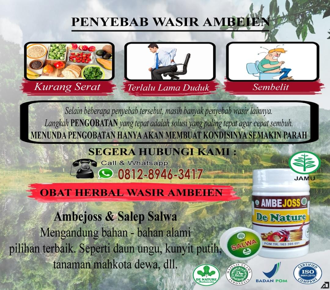 obat ambeien herbal asli yang ampuh Ampuh Tanpa Operasi obat ambeien herbal asli yang ampuh Ampuh Tanpa Operasi