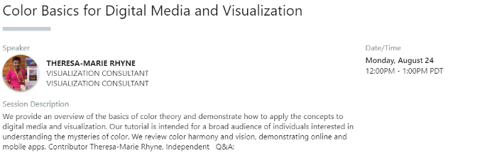 Color Basics for Digital Media and Visualization Color Basics for Digital Media and Visualization