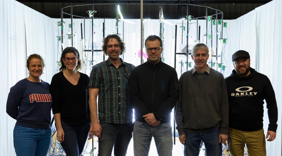 Les 6 enseignants du Cégep de Matane, travaillant sur des projets de recherche appliquée et de transfert au CDRIN Les 6 enseignants du Cégep de Matane, travaillant sur des projets de recherche appliquée et de transfert au CDRIN