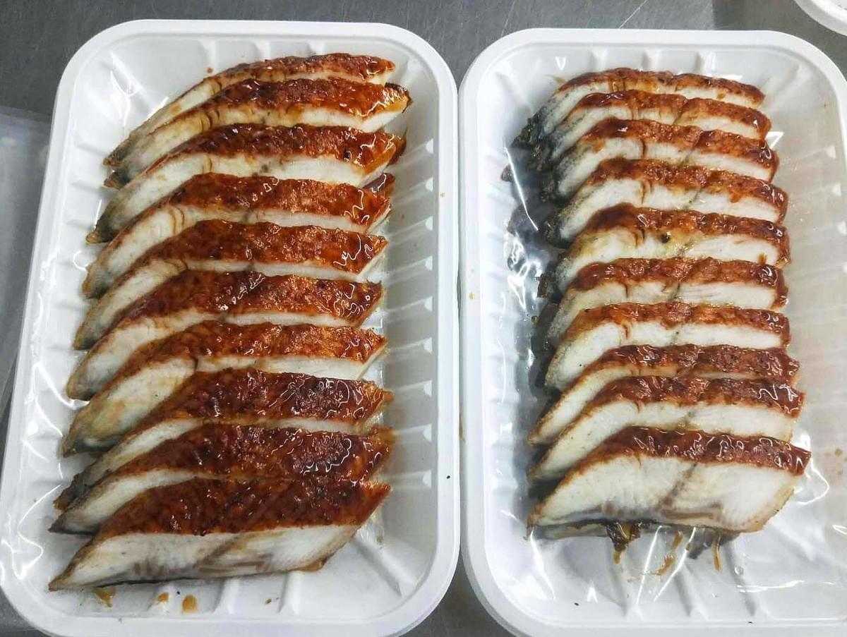 Frozen Roasted Eel Sushi Slices Frozen Roasted Eel Sushi Slices