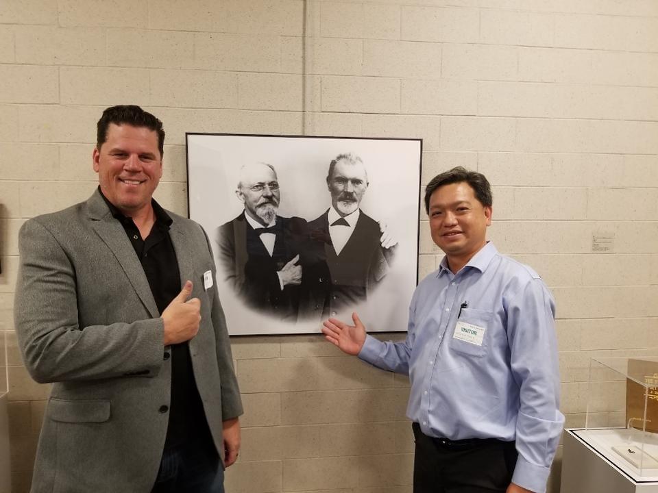 Inventors, and co-founders of InWith, Michael Hayes and David Markus, PhD, with fellow founders Bausch and Lomb. INWITH Inventors, and co-founders of InWith, Michael Hayes and David Markus, PhD, with fellow founders Bausch and Lomb. INWITH