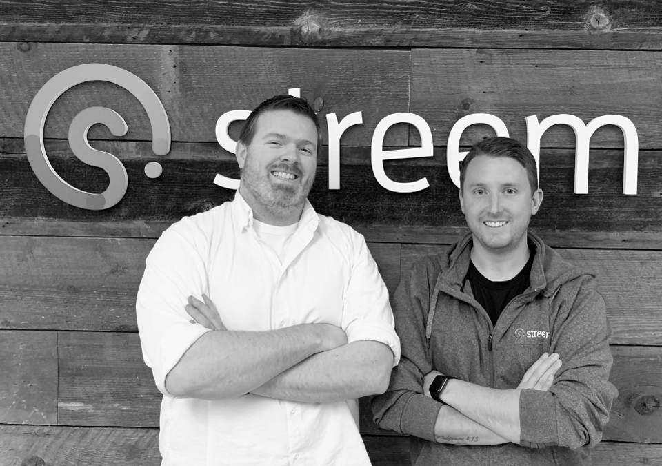 Streem Founders Sean Adkinson CTO (left), and Ryan Fink, CEO (right). STREEM Streem Founders Sean Adkinson CTO (left), and Ryan Fink, CEO (right). STREEM