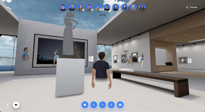 A gallery in Spatial. Spatia A gallery in Spatial. Spatia