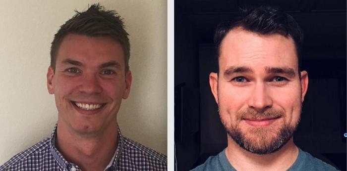 Co-founders Ryan Engle and Rob Holzhauer. Pro Putt Co-founders Ryan Engle and Rob Holzhauer. Pro Putt