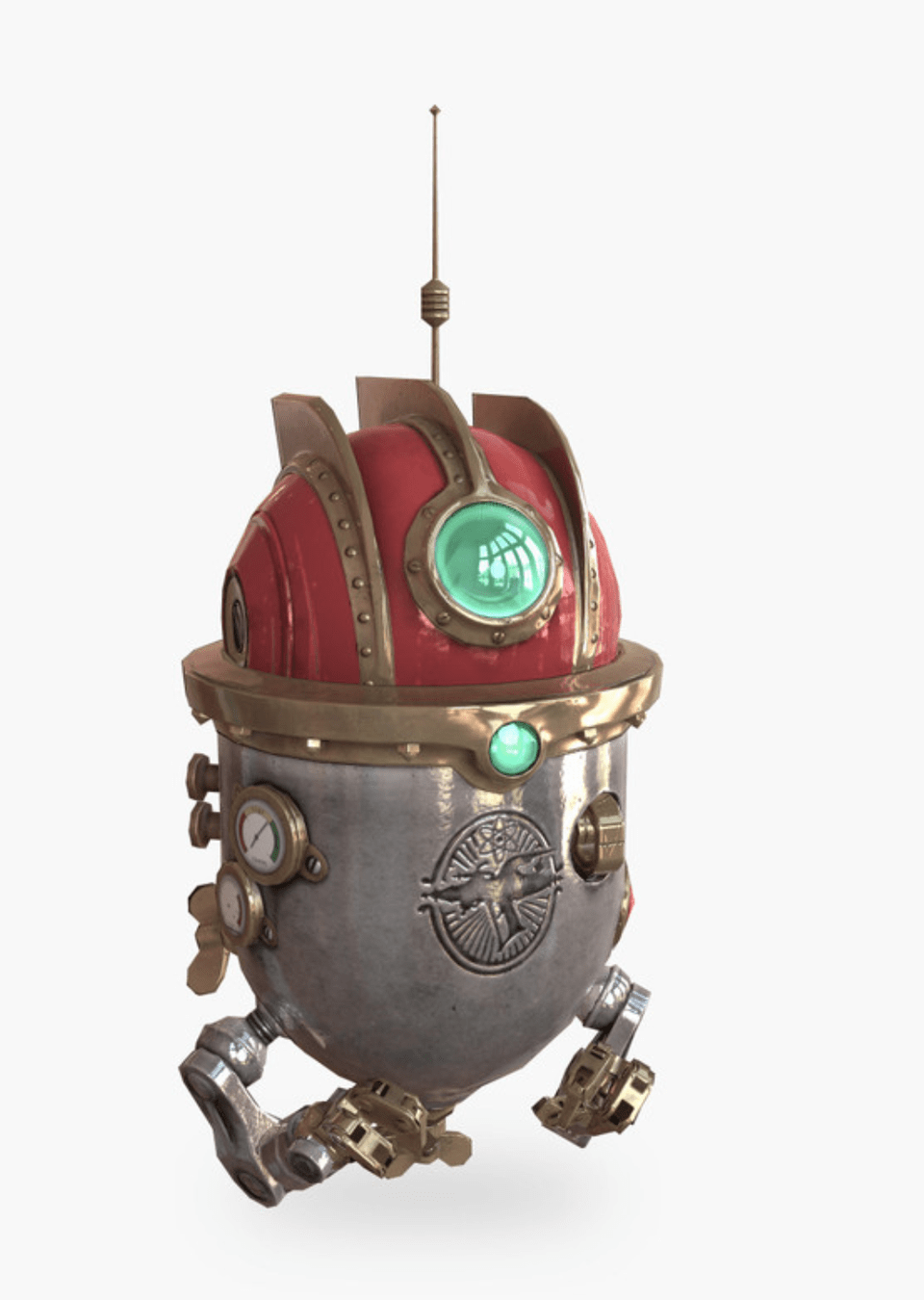 Meet Gimble, your robot companion in “Dr. Grordbort’s Invaders.” Meet Gimble, your robot companion in “Dr. Grordbort’s Invaders.”