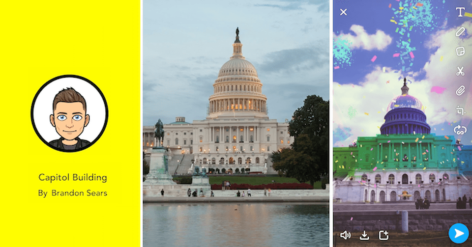 Snap Landmarks are among the most exciting new AR features unveiled by the company at their first partners conference, April 4, 2019. SNAP Snap Landmarks are among the most exciting new AR features unveiled by the company at their first partners conference, April 4, 2019. SNAP