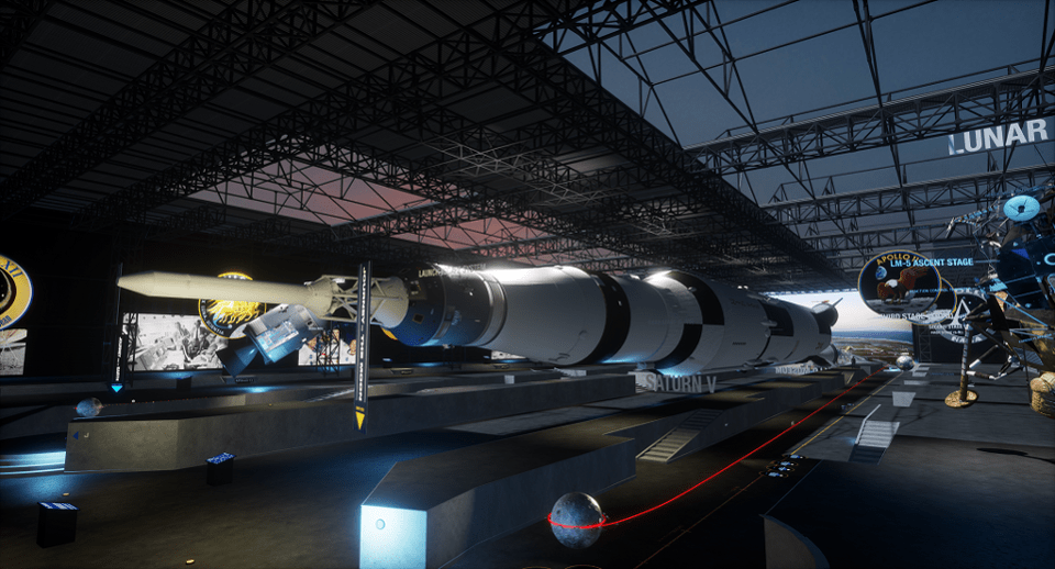 Apollo VR Museum created by LOOT Interactive using Linden Labs new Sansar VR platform. Apollo VR Museum created by LOOT Interactive using Linden Labs new Sansar VR platform.
