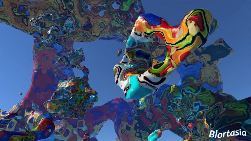 Blortasia, an abstract immersive virtual world by Academy Award winning VFX artist Kevin Mack. Blortasia, an abstract immersive virtual world by Academy Award winning VFX artist Kevin Mack.