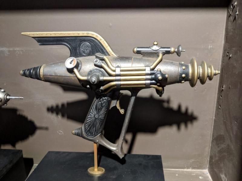 Abovitz keeps this model of Dr. G’s raygun in his office. Abovitz keeps this model of Dr. G’s raygun in his office.