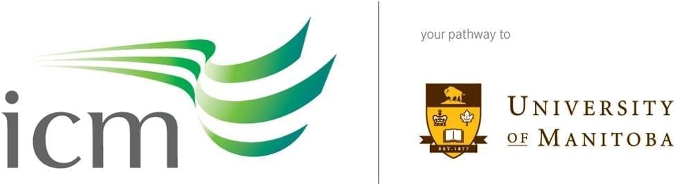 ICM and University of Manitoba logo ICM and University of Manitoba logo