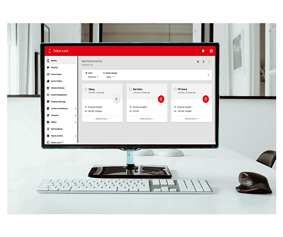TalkieLock Admin Dashboard TalkieLock Admin Dashboard