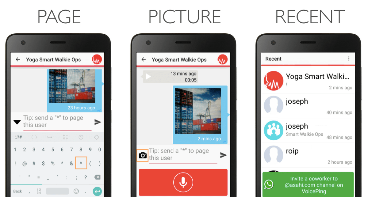 VoicePing New Features for Image Messaging and Paging VoicePing New Features for Image Messaging and Paging