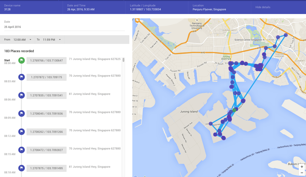 VoicePing Location API Integrated to ERP App VoicePing Location API Integrated to ERP App