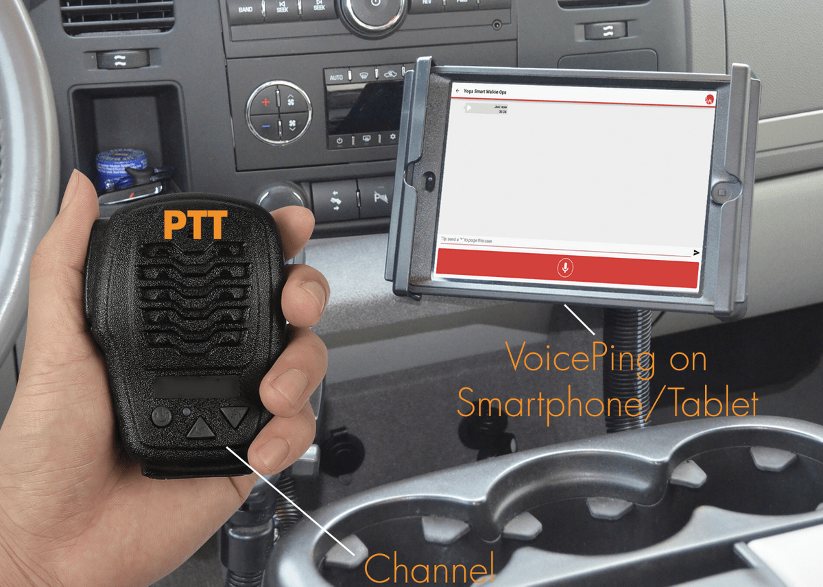 Bluetooth PTT for Two Ways Radio Like Experience Bluetooth PTT for Two Ways Radio Like Experience