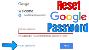 Reset Google Account Password Reset Google Account Password