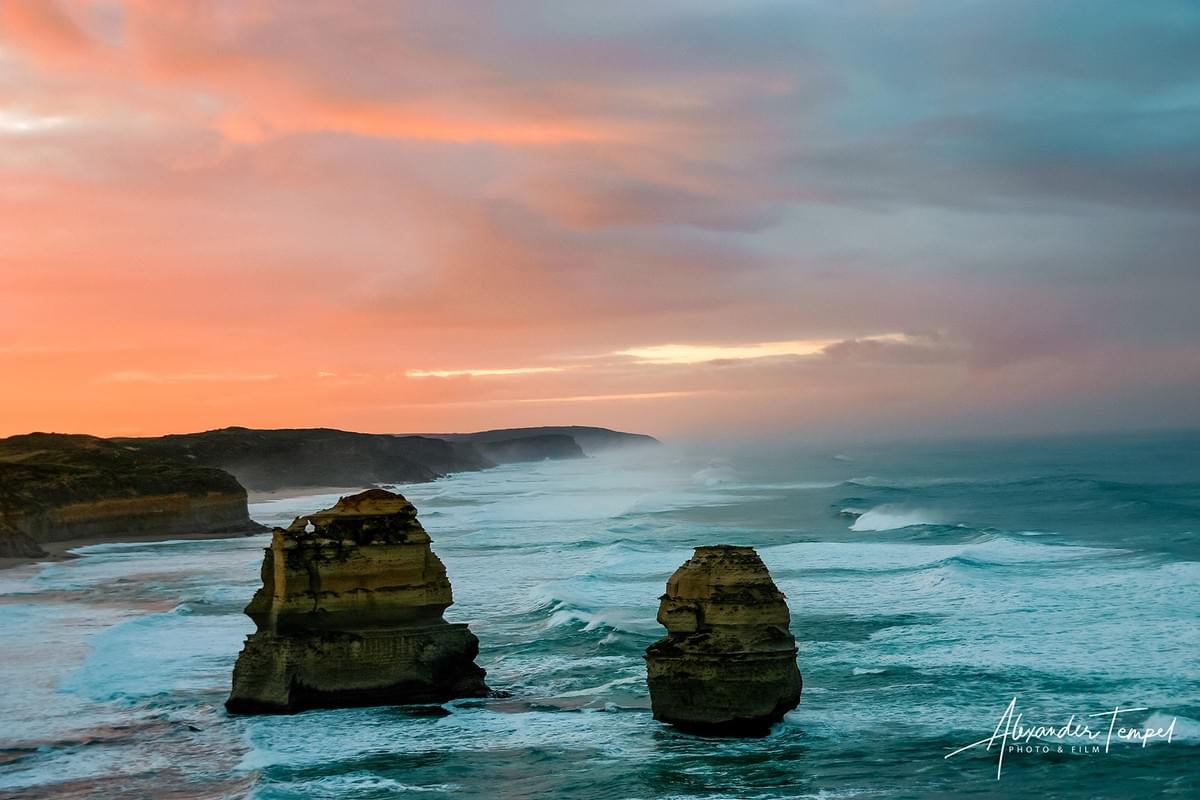 Die Zwölf Apostel in Australien. Die Zwölf Apostel in Australien.