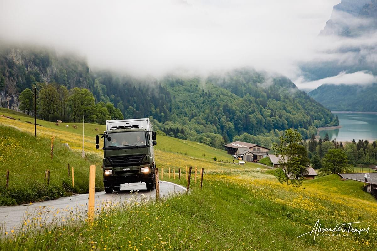 Fotoreportage für Mercedes-Benz Trucks in der Schweiz, Fotograf aus Hamburg Fotoreportage für Mercedes-Benz Trucks in der Schweiz, Fotograf aus Hamburg
