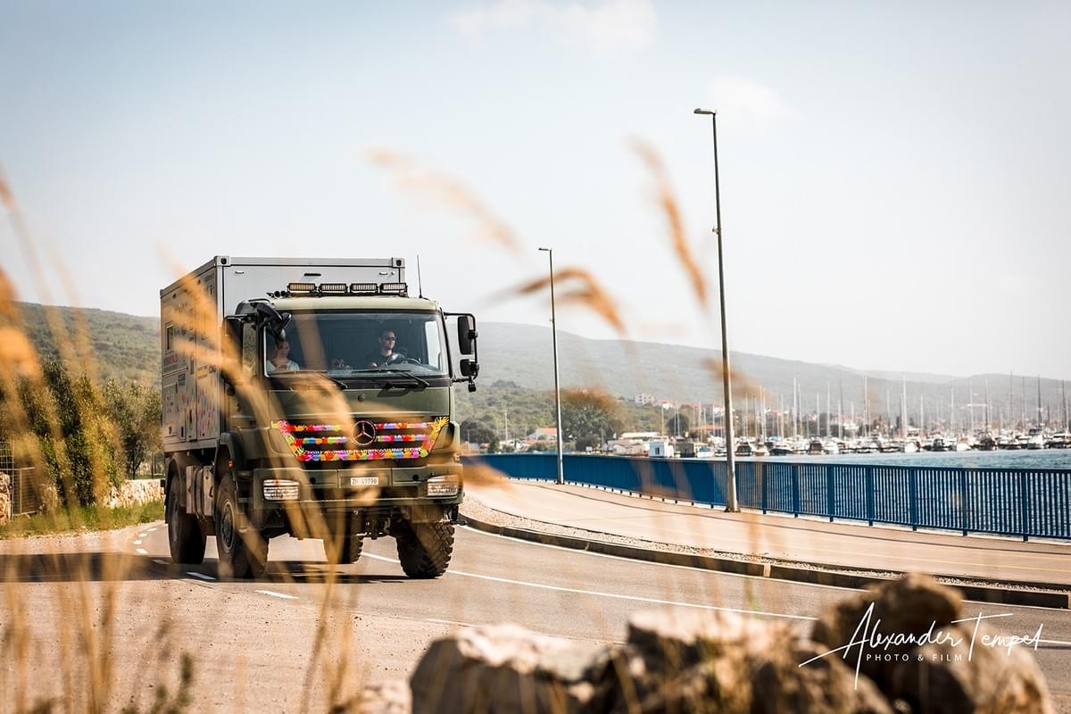 Fotoreportage, Filmreportage, Mercedes-Benz Trucks, Kroatien, 4Xtremes Fotoreportage, Filmreportage, Mercedes-Benz Trucks, Kroatien, 4Xtremes