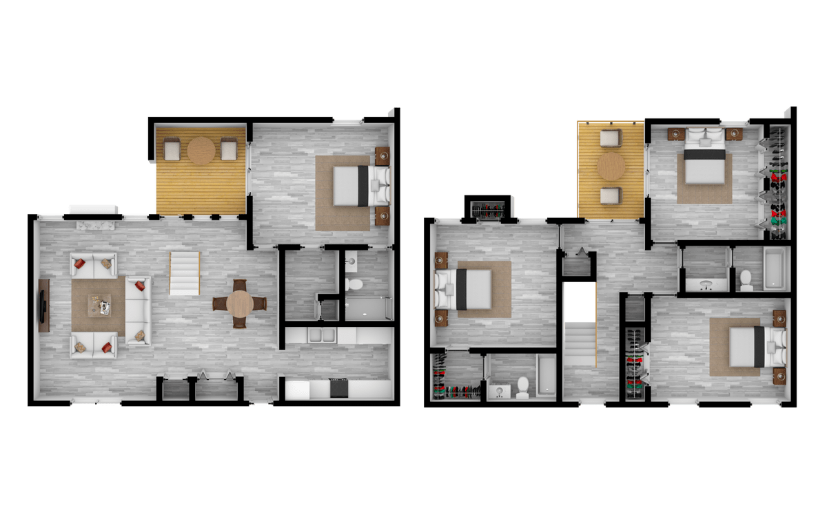 3D Floor Plans 3D Floor Plans