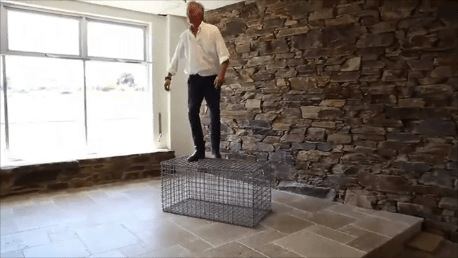 All baskets are super strong using 5mm gauge galvanised steel All baskets are super strong using 5mm gauge galvanised steel