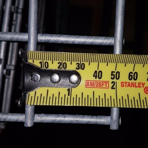 50x50 mesh aperture of gabion basket 50x50 mesh aperture of gabion basket