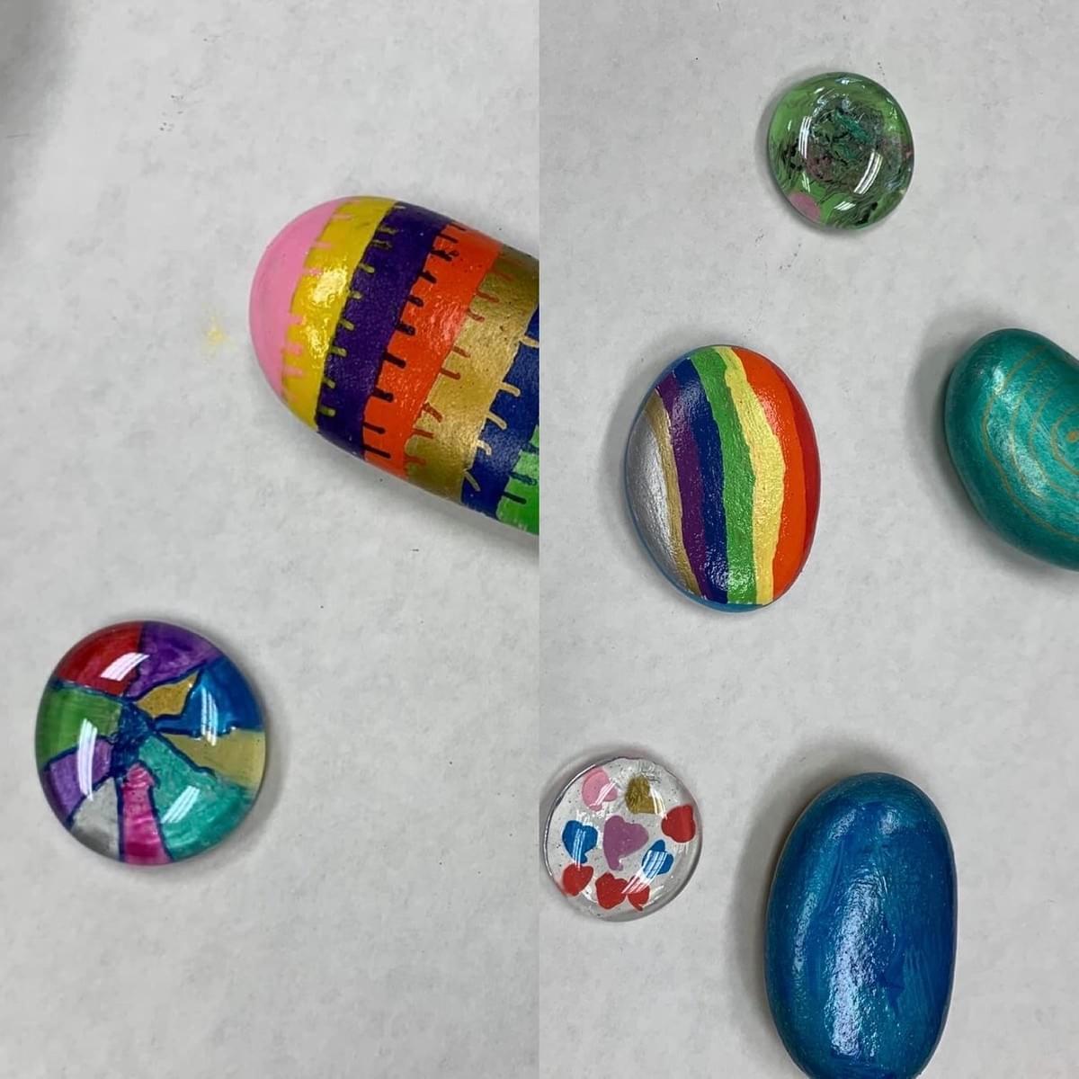 Painted Kindness Rocks Painted Kindness Rocks