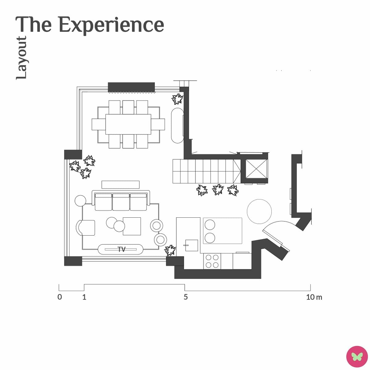 The experience - layout The experience - layout