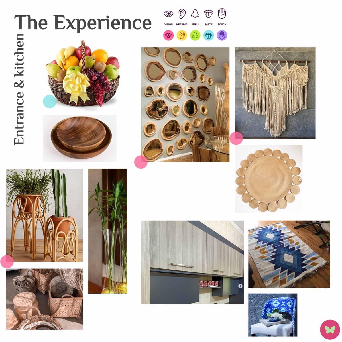 The experience - entrance & kitchen The experience - entrance & kitchen