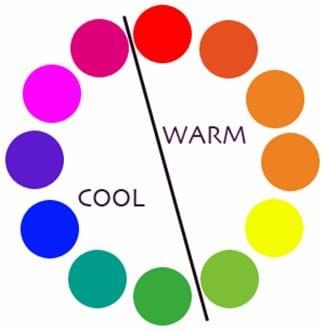 Warm colors and cool colors Warm colors and cool colors