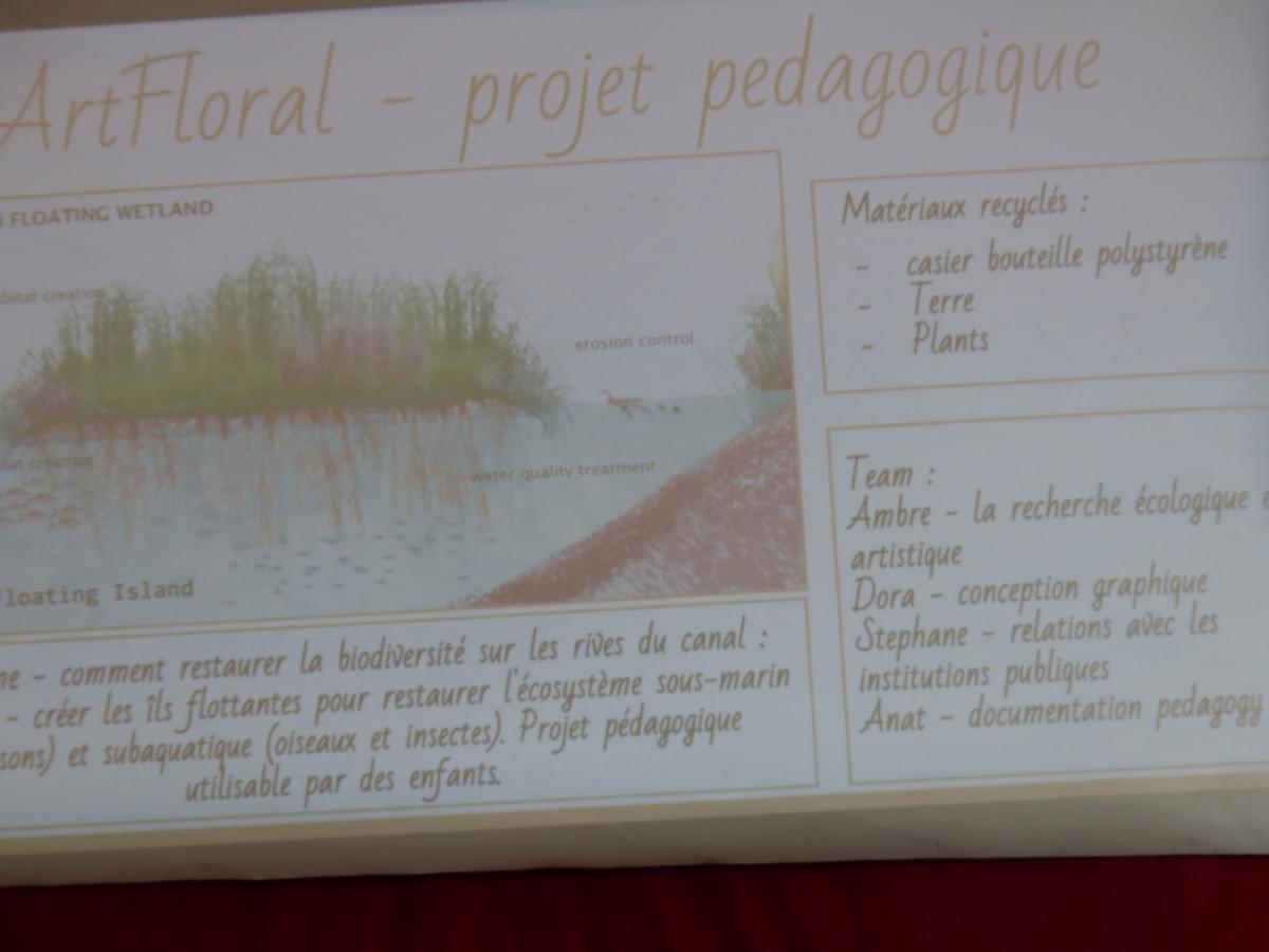L'île végétalisée L'île végétalisée