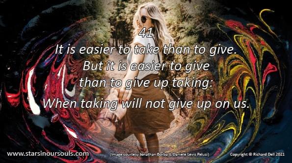 A woman walks along a wooded path. She looks back to hold out her hand for the person who is following her. A woman walks along a wooded path. She looks back to hold out her hand for the person who is following her.