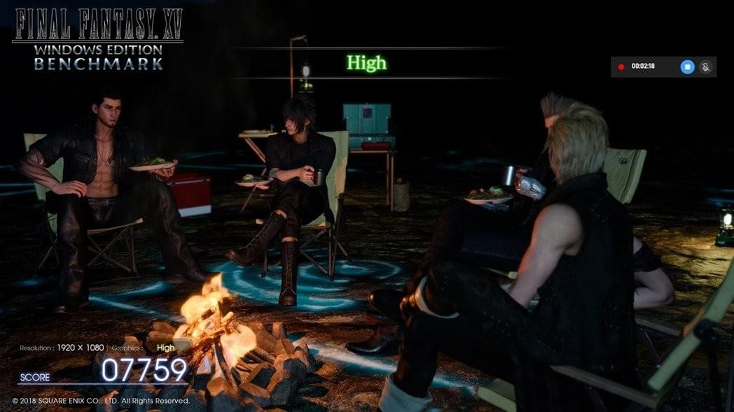 不好跑的FINAL FANTASY XV進行實測,採用High 1080p為分取得High。 彭子豪/攝影 不好跑的FINAL FANTASY XV進行實測,採用High 1080p為分取得High。 彭子豪/攝影