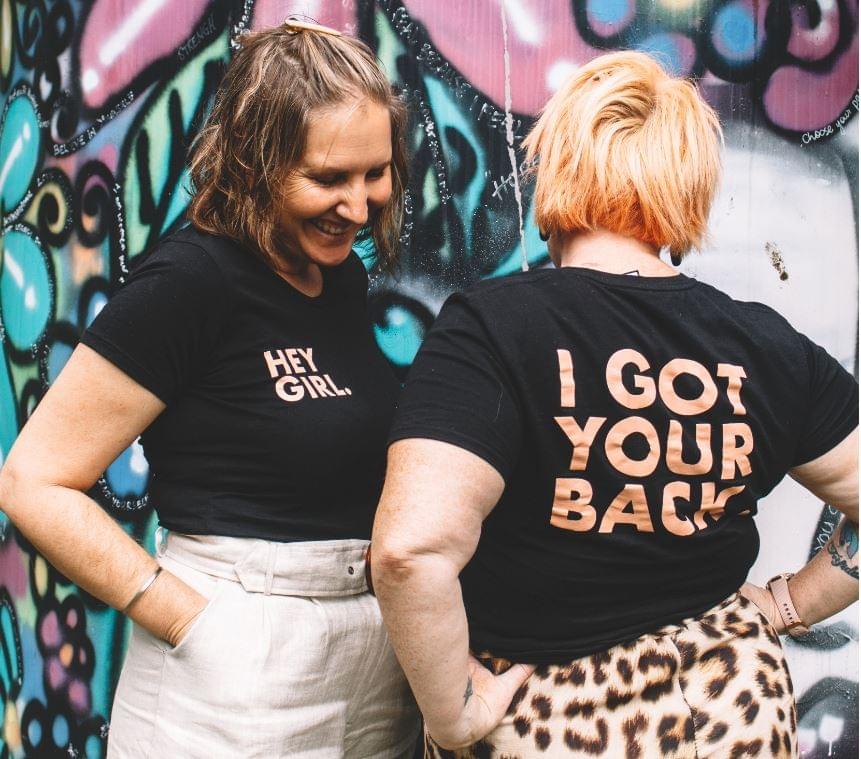 their t-shirts promote positive and empowering messages their t-shirts promote positive and empowering messages