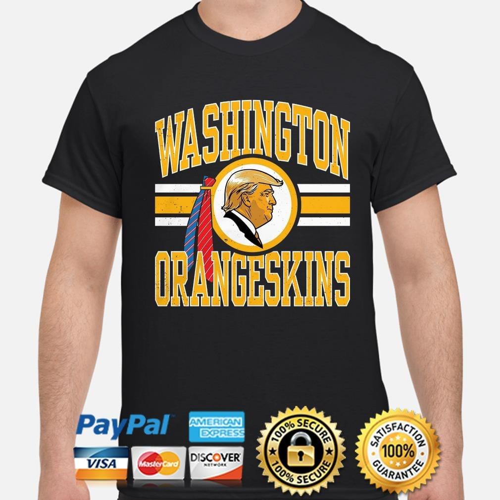 Donald Trump Washington Orange Skins Shirt