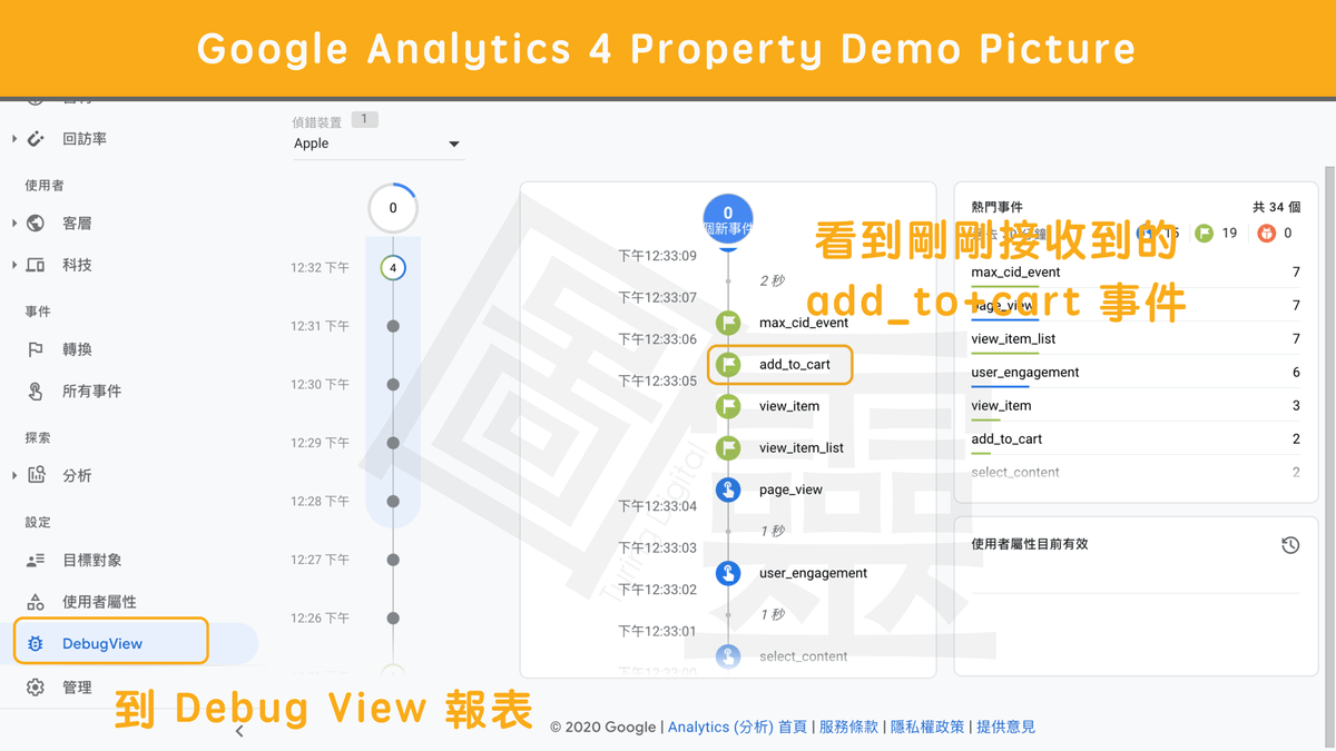 Google Analytcis 4 Property 官方建議事件 Google Analytcis 4 Property 官方建議事件