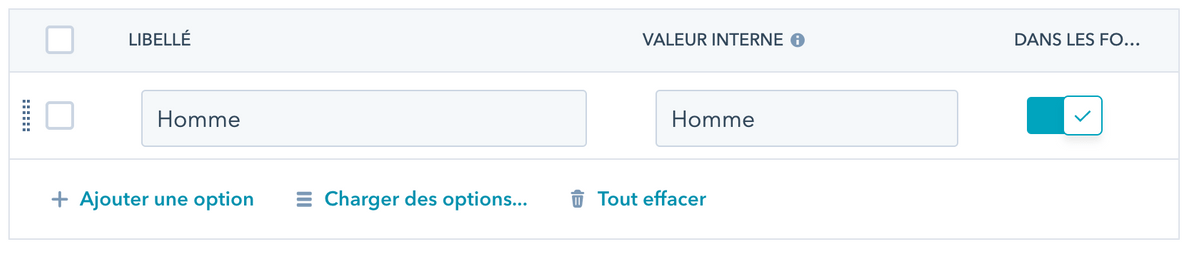 Nouvelle option de propriété de formulaire Nouvelle option de propriété de formulaire