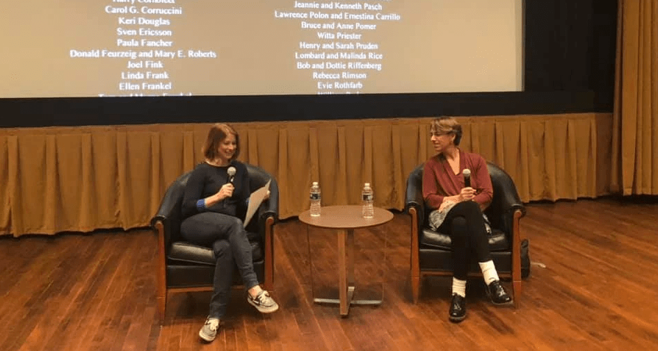 3GDC Committee Member Toby Kaminsky (left) with Filmmaker Elizabeth Rynecki 3GDC Committee Member Toby Kaminsky (left) with Filmmaker Elizabeth Rynecki