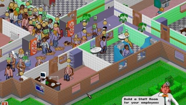 une image du jeu thème hospital une image du jeu thème hospital